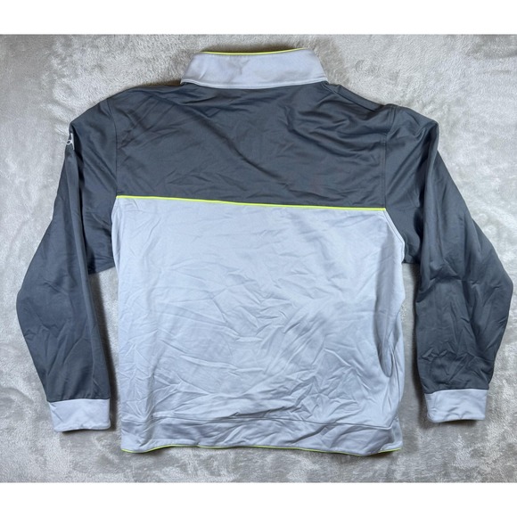 Under Armour Project Rock Jacket Mens 2XL Gray Iron Paradise Full Zip Athletic - Picture 5 of 8